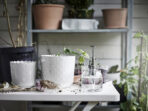 SESAMFRÖN Plant pot, in/outdoor off-white, 9 cm - Image 4