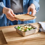 IKEA 365+ Lid, square/bamboo - Image 3