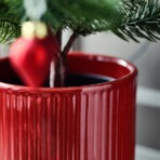 VINTERFINT Plant pot, in/outdoor/red, 12 cm - Image 3
