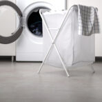 JÄLL Laundry bag with stand, white, 50 l - Image 4