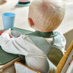 GULDVÄVARE Bib, green - Image 3