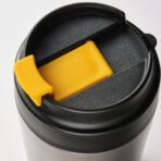 ENVÄLDIG Insulated travel mug, stainless steel/black, 35 cl - Image 4