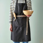 SANDVIVA Apron, dark grey, 69x85 cm - Image 2