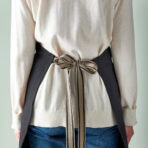 SANDVIVA Apron, dark grey, 69x85 cm - Image 4