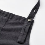 SANDVIVA Apron, dark grey, 69x85 cm - Image 5