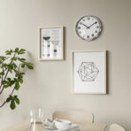 PUGG Wall clock, stainless steel, 32 cm - Image 2