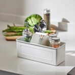 VÄLVÅRDAD Organiser, white, 22.5x9x12.5 cm - Image 2