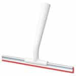 Microfiber Floor Mop for Efficient Cleaning, White and Red, Home & Commercial Use.