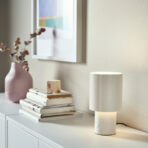 SPETSBOJ Table lamp, dimmable/white, 22 cm - Image 2