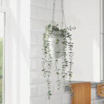 FEJKA Artificial potted plant, in/outdoor hanging/eucalyptus, 9 cm - Image 2