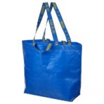 FRAKTA Carrier bag, medium, blue, 45x18x45 cm