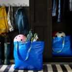 FRAKTA Carrier bag, medium, blue, 45x18x45 cm - Image 5