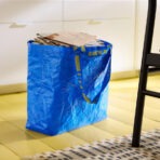 FRAKTA Carrier bag, medium, blue, 45x18x45 cm - Image 6