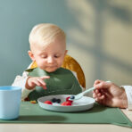 GULDVÄVARE Bib, green - Image 2