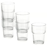 REKO Glass, clear glass, 17 cl