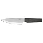 STJÄRNSTÖR Cook's knife, stainless steel/dark grey, 16 cm