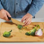 STJÄRNSTÖR Cook's knife, stainless steel/dark grey, 16 cm - Image 3