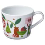 VINTERFINT Mug, white/Christmas pattern, 36 cl