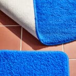 BERGVATTNET Bath mat, blue, 60x60 cm - Image 3