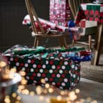 VINTERFINT Storage bag, dotted/multicolour, 35x73x30 cm/76 l - Image 2