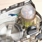 SPLITTERNY Snack container, transparent/light grey-brown, 300 ml - Image 3