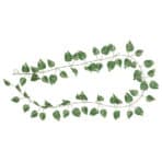 SMYCKA Artificial garland, in/outdoor, 1.5 m