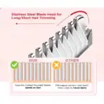 SKILLANO LumiTrim 2-in-1 Electric Shaver & Trimmer for Women - Image 3