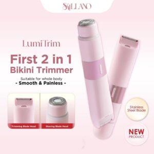 SKILLANO LumiTrim 2-in-1 Electric Shaver & Trimmer for Women - Image 4