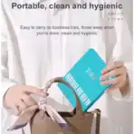 Hand Sanitizer Holder for Travel & Business Use, Portable, Hygienic, Easy to Carry.