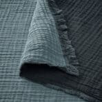 VALLKRASSING Throw, light blue-grey, 150x200 cm - Image 3