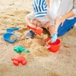 SANDIG 7-piece sand play set, multicolour - Image 4