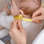 MATA 4-piece eating set, light yellow - Image 3