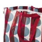 GÖRSNYGG Carrier bag, large, red blue/patterned, 57x37x39 cm/71 l - Image 3