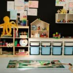 LILLABO Rug, green, 75x133 cm - Image 4