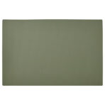 UTSÅDD Place mat for food bowl, grey-green, 33x50 cm