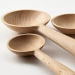 FLODNEJONÖGA Spoon, set of 3, wood - Image 3