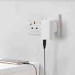 SMÅHAGEL 3-port USB charger, white - Image 2