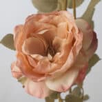 Realistic artificial peach flower for home decor and gifts. Brighten your space with beautiful floral arrangements.