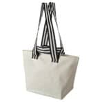 GÖRSNYGG Carrier bag, light beige, 22x22x15 cm/7 l