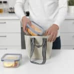 GÖRSNYGG Carrier bag, light beige, 22x22x15 cm/7 l - Image 2