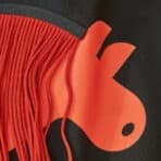 FÖSSTA Bag, horse/black red - Image 4