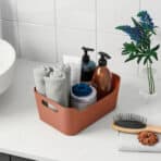 UPPDATERA Box, red-brown, 24x17 cm - Image 2