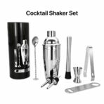 Premium Stainless Steel Bar Tools Cocktail Shaker Set for Professional & Home Bartending