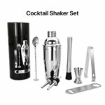 Premium Stainless Steel Bar Tools Cocktail Shaker Set for Professional & Home Bartending