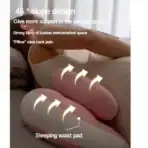 Pregnant Pillow Multi-use Women U-Shaped Waist Back Pregnancy Pillow Sleepers Back Protect Mat - Image 5