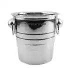 Minor imperfections, but does not affect its use and Don't buy if you mind) Stainless Steel Ice Bucket 3L