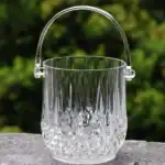 BREWISH Crystal Acrylic Ice Bucket Bar Ktv Ice Storage Table Top Serve Portable Handheld Bekas Ais Akrilik