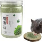 CATNIP Mint Leaves Powder Cat Treat Serbuk Daun Pudina Kucing Pembersih Mulut 260ml - Image 2