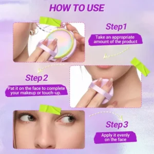 Invisible HD setting powder for flawless makeup finish.