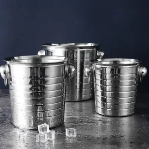 AKIRO 3L Ice Bucket Drinks Cooler For Dinner Home KTV Party Beverage Chiller - Image 4